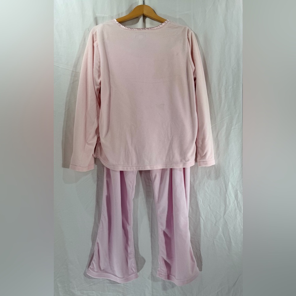Liz Claiborne Light Pink Two-Piece Pajama Set